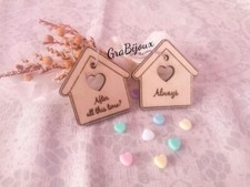 portachiavi di coppia casetta