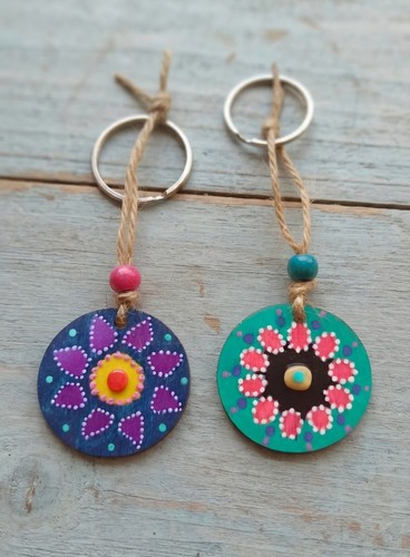 Coppia portachiavi handmade - coppia,