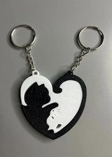 Portachiavi di Coppia Gatti