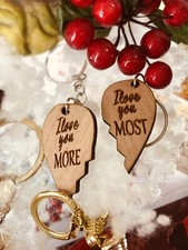 Portachiavi Mezzo Cuore Di