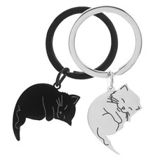  1 paio di portachiavi con